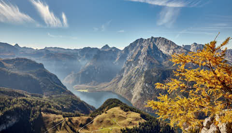 Gemeinde Schönau Landkreis Berchtesgadener_Land Jenner Aussicht Königssee (Dirschl Johann) Deutschland BGL